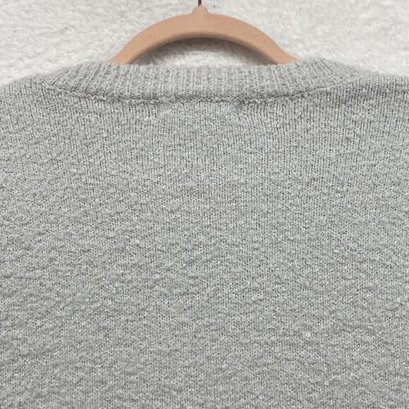 Lillusory Sweater Womens Small Boucle Knit Pullover Cozy Crewneck Ribbed Trim - Picture 5 of 10